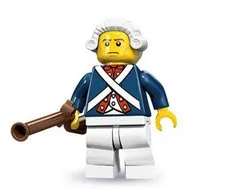 LEGO 71001 Minifigures Series 10 Revolutionary Soldier #12 Minifigure Body Only