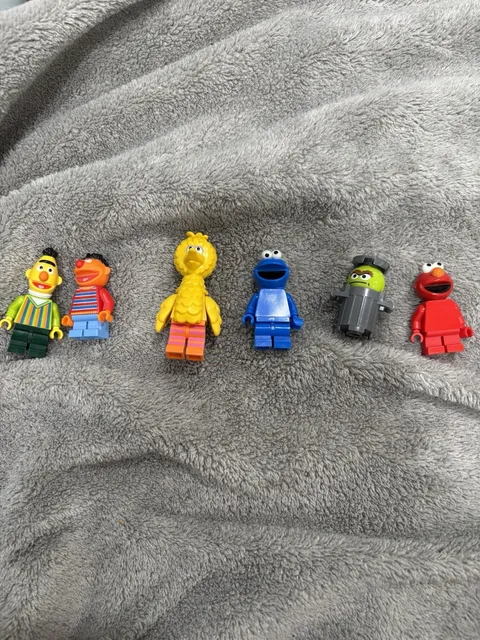 LEGO Ideas 21324 Sesame Street Minifigures Set of 6 Brand New