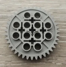 Lego z40 3649 34432 Bluish Gray Technic Gear 40 Tooth Replacement Part Piece