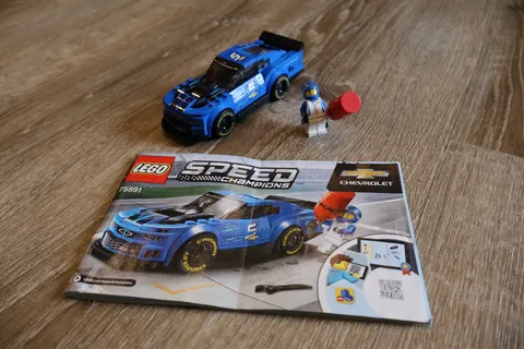 LEGO SPEED CHAMPIONS: Chevrolet Camaro ZL1 Race Car (75891) - 100% complete