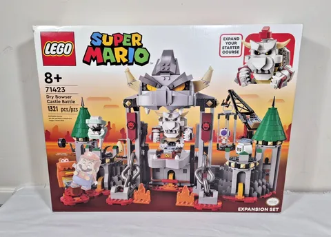LEGO Super Mario Dry Bowser Castle Battle Expansion Set 71423 NEW & Sealed  READ