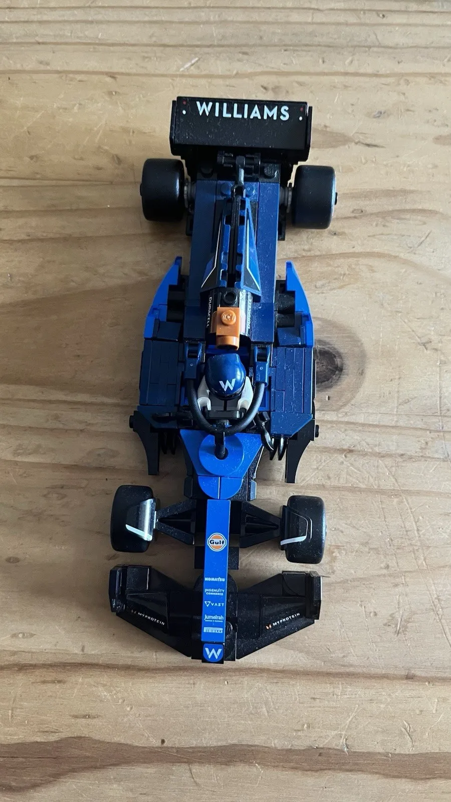 LEGO Speed Champions Williams Racing FW46 F1 Race Car (77249) Completed Set