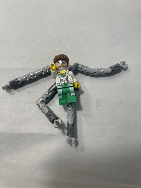 Lego Marvel Dr. Octopus (Otto Octavius)  76015 Doc Ock Truck Mini Figure Only