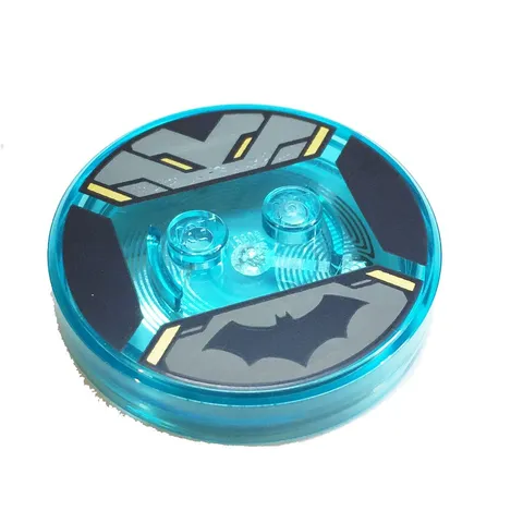 Lego Parts: Dimensions Toy Tag 4 x 4 x 2/3 with 2 Studs for Batman #1