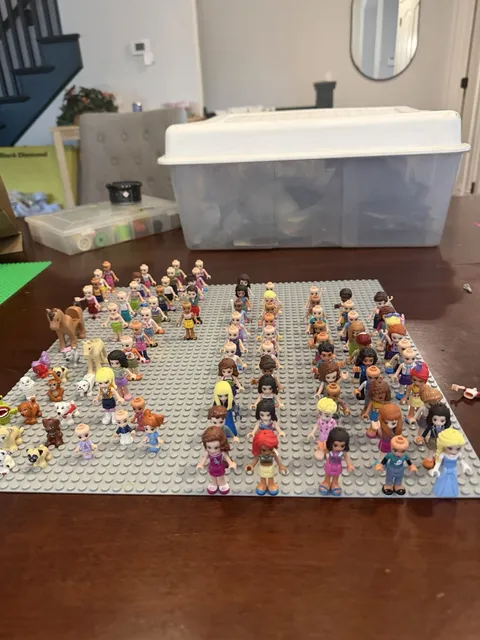 LEGO Friends Minifig Lot 75+ Genuine Figures Disney Pets Animals