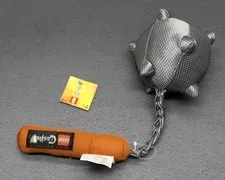 Lego Castle 2014 Retired Kingdoms Plush Medieval Morning Star Flail Mace Costume