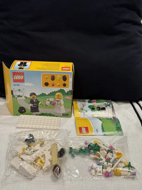 Lego Wedding Bride Groom 40165 Party Favor Table Open Box Sealed Bags Plz Read