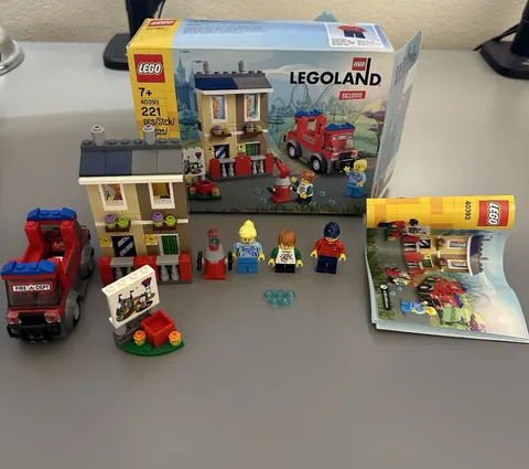 LEGO Promotional: Legoland Fire Academy (40393) Used Good Condition As Picture