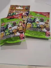 LEGO Minifigures  Series 18 And 13 Lot Of  3 New Sealed Multi Series Packs
