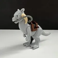Lego Star Wars Tauntaun Minifigure 7749 7879 w/ Bridle & Saddle Hard Tail Figure