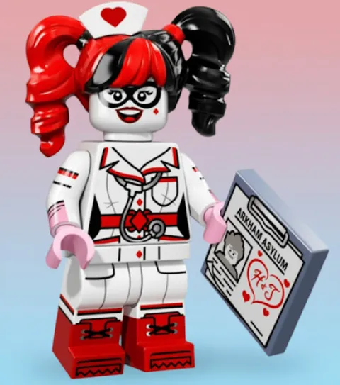 LEGO Nurse Harley Quinn #13 - Batman Movie Series 1 Minifigure 71017