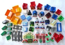 Lego Duplo Large Lot Thomas & Friends Engine Parts + Other Train Parts & Pieces 