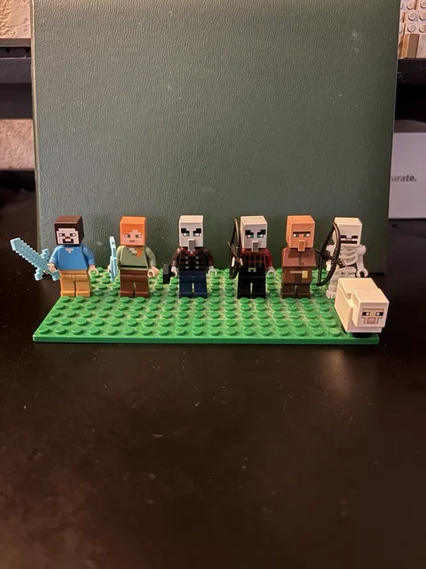 Minecraft Lego Minifigures
