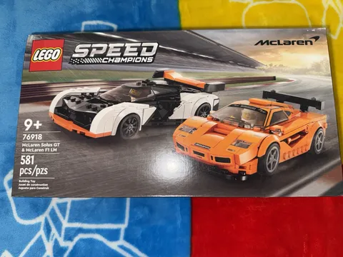 LEGO Speed Champions (76918) McLaren Solus GT and McLaren F1 LM