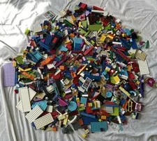 LEGO Friends & Juniors Bulk Lot 5 lbs Manuals Figures Incomplete Mixed Parts