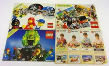 Lego Legoland Booklets Catalogue 80's 90's Vintage Lot of 4