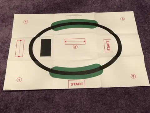 LEGO MINDSTORMS TEST PAD PAPER MAT ROBOTICS INVENTION SYSTEM