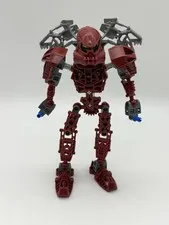 LEGO Bionicle Toa Vakama 8601 Incomplete 47 Parts No Can No Manual No Disc
