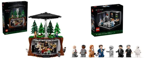 Lego Ideas The X-Files  (21369) + Scully's Lab (40896) THE TRUTH IS OUT THERE