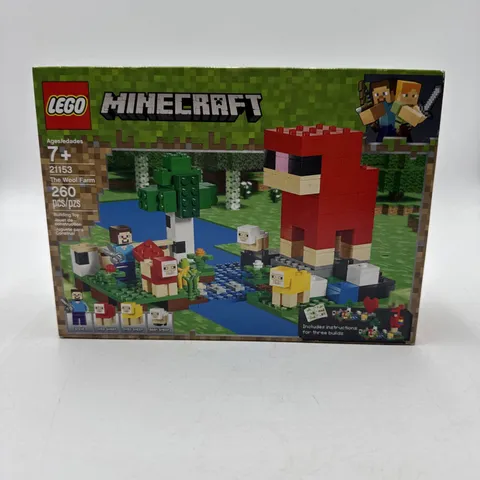 LEGO The Wool Farm Minecraft (21153) BRAND NEW SEALED