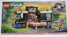 LEGO 42619 Friends Pop Star Music Tour Bus 845 pieces New in Unopened Box