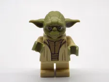 LEGO Star Wars Yoda 75017 Minifigure {WASHED}