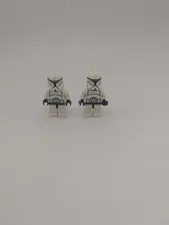 Lego Minifigure Clone Trooper, Lot Of 2, (sw0442)