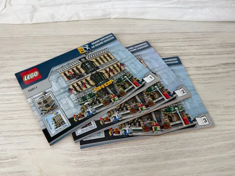 LEGO Grand Emporium 10211 MANUALS - All Three Books - Used