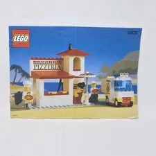 Lego Town 10036 Pizza To Go Pizzeria Instruction Manual Only