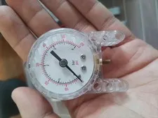 Genuine LEGO 9641 Pressure Gauge—no longer in use, but in working condition