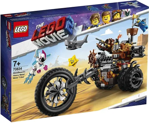 Lego Movie 2 Set 70834 METALBEARDS HEAVY METAL MOTOR TRIKE Benny Motorbike NEW