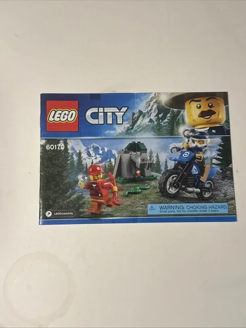 LEGO City: Police Off-Road Chase Set (60170) INSTRUCTIONS ONLY