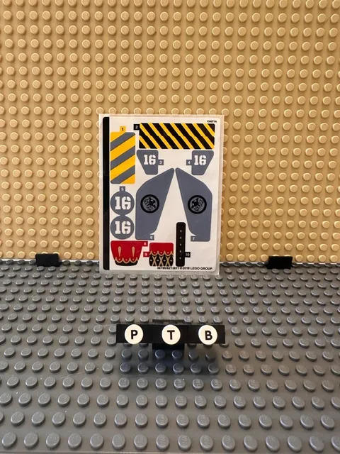 Genuine New LEGO Sticker Sheet 70629 Piranha Attack LEGO Movie