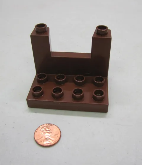 Lego Duplo BROWN CASTLE KNIGHT DRAGON TOWER RAMPART Block #4776 #4777 #4864