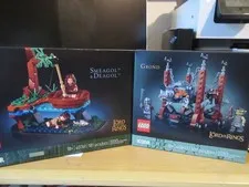 LEGO LOTR Pair 40761 40893 Sméagol & Déagol  and Grond New & Sealed
