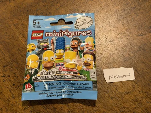 LEGO The Simpsons Series 1 Collectible Minifigures 71005 -Nelson Muntz (SEALED)