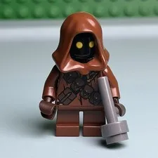 Lego Star Wars Minifigure  - Jawa w/ Gold Badge (sw0590) 75136 75059 A8