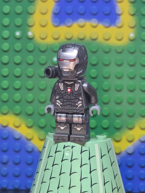 LEGO War Machine Pearl Dark Gray and Silver Armor with Backpack SH0819