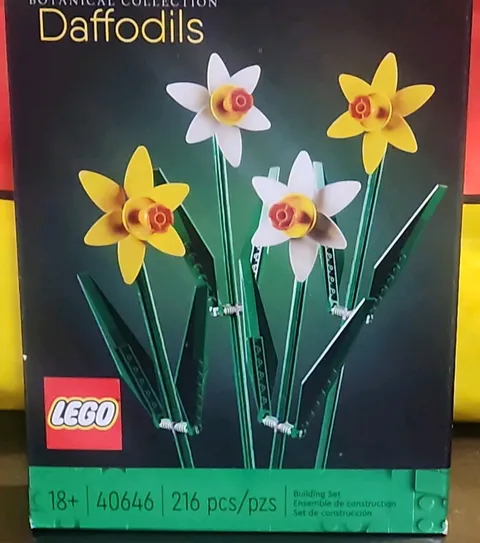 Botanical Daffodils #40646 Brand New Factory Sealed LEGO Set USA