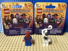 LEGO Marvel Minifigures. Spider-Man & Anti-Venom. 2 Spider-Verse 71050 Blind Box