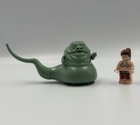 LEGO Star Wars Minifigure Lot of (2) - Princess Leia & Jabba the Hutt 