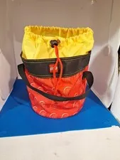 Lego Storage Cinch Bucket, Bag Used.  Draw String. 