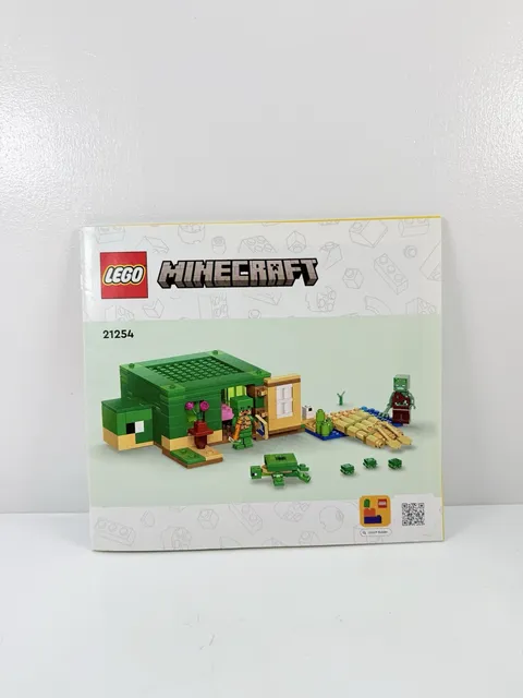 Lego Minecraft Instructions Manual Book Only - Set 21254