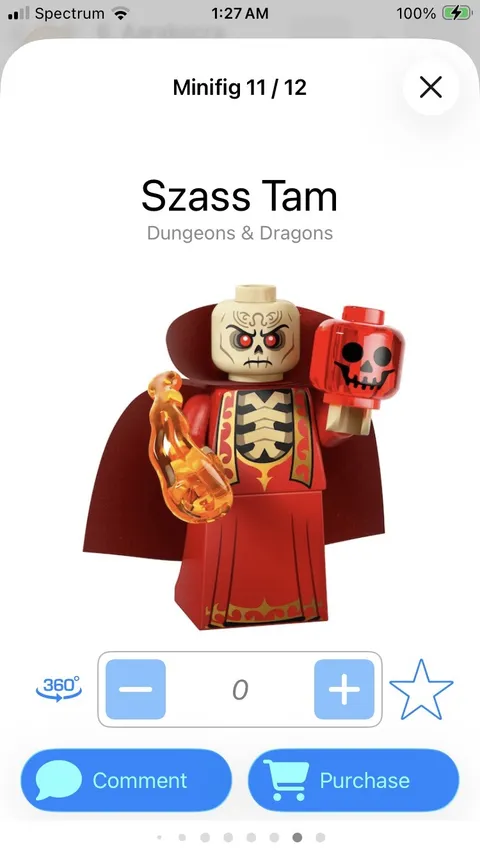 LEGO Dungeons & Dragons Minifigure 71047 SZASS TAM #11 BRAND NEW IN BOX!