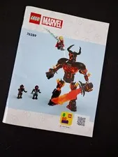 LEGO Marvel Thor vs Surtur Instruction Manual Only