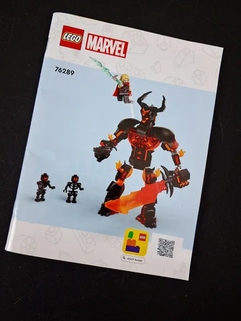 LEGO Marvel Thor vs Surtur Instruction Manual Only