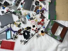 Bulk LEGO LOT 3+ pounds of Bricks parts Pieces  minifigures  Lot#1
