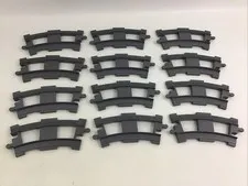 Lego Duplo Train Tracks Dark Gray Set Of 12 Replacement Pieces