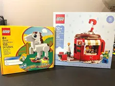 LEGO 40779 & LEGO 40776 Year of the Horse & Hot Chocolate Stand 2025 GWP