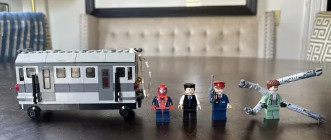 lego (4855) spiderman train rescue | As-is (read Description) | Free Shipping!!!